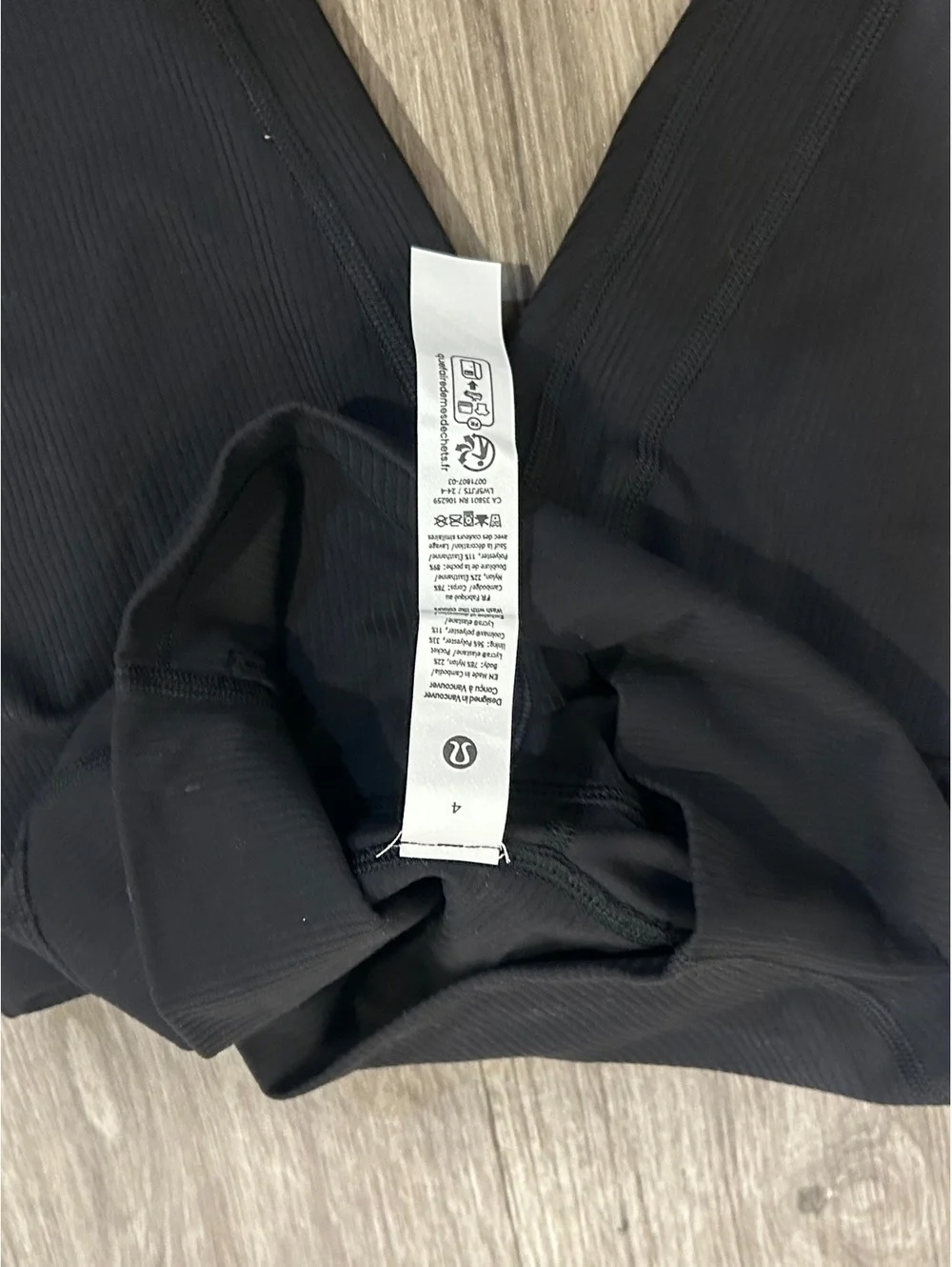 Brand New Lulu Leggings Ribbed